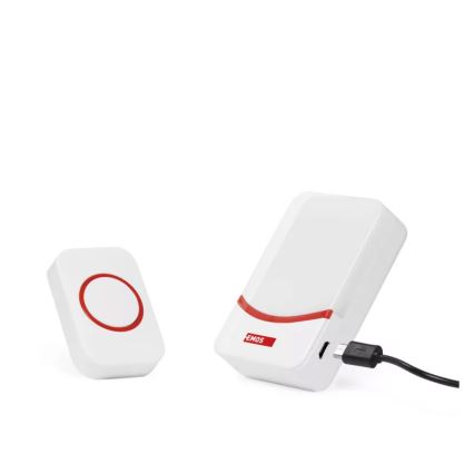 Bezdrátový zvonek na baterie 3xAAA IP44